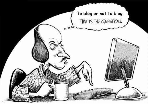To Blog or Not to Blog Image