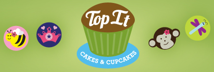 Top It Cakes and Cupcakes Logo