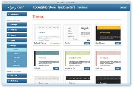 store themes